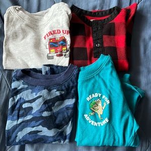 🌈BOGO 50% 4 Old Navy long sleeves 3t